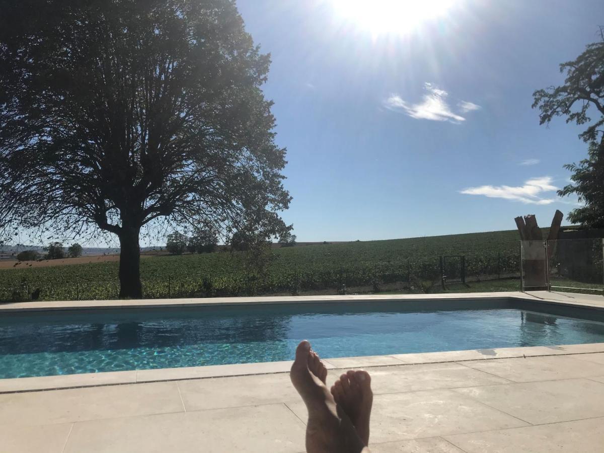 Best View, Pool And Spa On The Champagne Vineyard Saint-Thierry エクステリア 写真